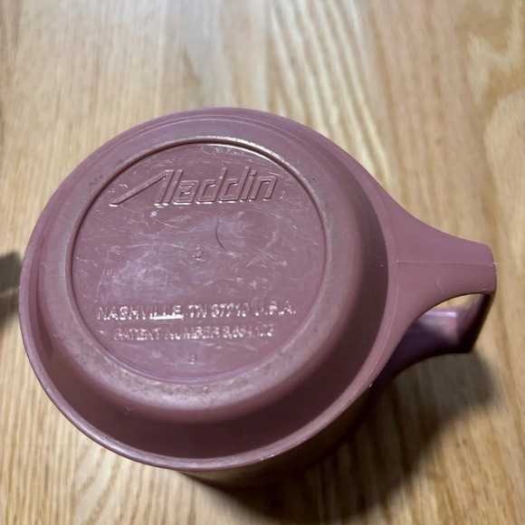 Aladdin Set of 2 VTG Retro Synergetics Double Wall Insulated Mugs Cups STACKABLE - Picture 2 of 6